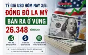 Tỷ giá USD hôm nay 3/6: Đô la Mỹ bán ra ở vùng 26.348 đồng