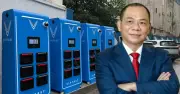 Tỷ phú Phạm Nhật Vượng hợp tác EVNHANOI lắp 10.000 tủ đổi pin xe điện tại Hà Nội