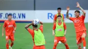 ĐT Việt Nam tập làm quen bóng thi đấu chính thức ASEAN Cup 2026