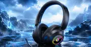 Tai nghe gaming Lenovo GH15 giá dưới 1 triệu: RGB đồng bộ Legion, độ trễ 25ms, pin 1000mAh