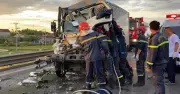 Tai nạn nghiêm trọng trên cao tốc Bãi Vọt - Hàm Nghi, 3 người thương vong