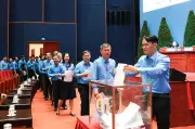 Thủ tướng đối thoại với đại biểu tại phiên bế mạc Đại hội XIV Công đoàn Việt Nam