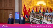 Thủ tướng Lê Minh Hưng chủ trì lễ đón Thủ tướng Thái Lan Anutin Charnvirakul