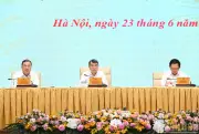 Thủ tướng Lê Minh Hưng chủ trì phiên họp thúc đẩy khoa học công nghệ