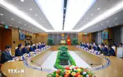 Thủ tướng Lê Minh Hưng tiếp Chủ tịch Cơ quan Hợp tác Quốc tế Nhật Bản