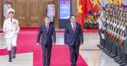 Thủ tướng Lào Sonexay Siphandone thăm chính thức Việt Nam, hội đàm với Thủ tướng Lê Minh Hưng