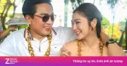 Thanh Trúc diện váy cưới gây sốt, Châu Khải Phong khen vợ