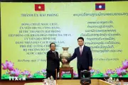 Thúc đẩy hợp tác toàn diện giữa Hải Phòng và các địa phương Lào