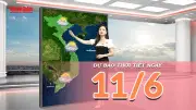 Thời tiết hôm nay: Bắc Bộ khô ráo, Trung Bộ mưa rào, Nam Bộ nắng