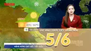 Thời tiết hôm nay: Bắc Bộ mưa dông, Trung Bộ nắng nóng gay gắt