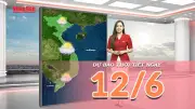 Thời tiết hôm nay: Bắc Bộ mưa dông, Trung Bộ nắng ráo, Nam Bộ mưa về chiều tối