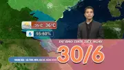 Thời tiết hôm nay: Bắc Bộ mưa to, Trung Bộ nắng nóng giảm, Nam Bộ chiều tối mưa dông