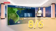 Thời tiết hôm nay: Miền Bắc mưa dông, miền Trung nắng nóng gay gắt