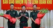 Thiếu tướng Trần Xuân Mạnh nhận nhiệm vụ Tư lệnh Quân khu 1
