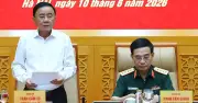 Thường trực Ban Bí thư Trần Cẩm Tú đánh giá cao kết quả kiểm tra Quân ủy T.Ư
