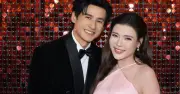 Thúy Diễm mang thai tháng thứ 6 vẫn đến ủng hộ chồng đóng phim mới