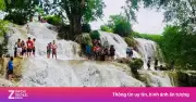 Tạm dừng khu du lịch Thác Trăng sau vụ du khách tử vong khi tắm thác