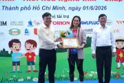 Tân Hiệp Phát đồng hành cùng trẻ em trong Tháng hành động 2026