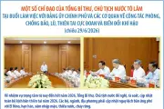 Tổng Bí thư Tô Lâm: Phòng chống thiên tai là điều kiện phát triển bền vững