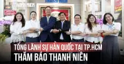 Tổng lãnh sự Hàn Quốc thăm Báo Thanh Niên lần đầu nhiệm kỳ