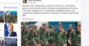 Tổng thống lâm thời Venezuela cảm ơn Việt Nam hỗ trợ cứu hộ động đất