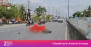Tông đuôi xe tải trên Quốc lộ 1, người lái xe máy tử vong tại chỗ