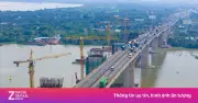 Toàn cảnh cầu Long Thành 2 sau 10 tháng thi công