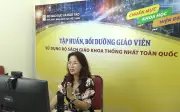 Tập huấn 152 đầu sách giáo khoa thống nhất cho giáo viên cả nước