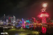 TP.HCM bắn pháo hoa 16 điểm dịp 50 năm thống nhất