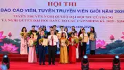 Trao giải Hội thi Báo cáo viên, tuyên truyền viên giỏi năm 2026