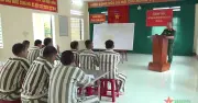 Trại giam quân đội áp dụng mã QR để thân nhân gửi tiền cho phạm nhân