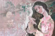 Triển lãm 'Ký ức nằm dưới lớp màu': Hành trình nội tâm của họa sĩ Bích Thảo