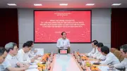 Trưởng ban Tuyên giáo và Dân vận Trung ương làm việc với Tạp chí Cộng sản