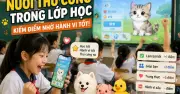 Trường học Trung Quốc tặng thú cưng AI, học sinh nuôi bằng điểm số