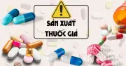 Trình dược viên ở Hà Nội dùng bột ngô sản xuất thuốc giả bán ra thị trường
