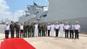 Tàu chiến Ấn Độ cập cảng Sài Gòn, tăng cường hợp tác quốc phòng
