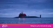 Tàu ngầm hạt nhân Arkhangelsk phóng tên lửa Oniks dưới lòng biển