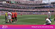Tuyển Bỉ ngăn nhân viên y tế vào sân giúp Trossard tại World Cup 2026