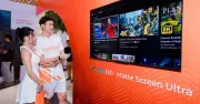 TV không chỉ xem bóng đá, còn là nội thất công nghệ cho phòng khách