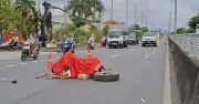 Vụ tai nạn giao thông nghiêm trọng tại Đồng Tháp, nam thanh niên tử vong