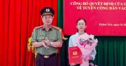 Vợ thiếu tá công an hy sinh khi làm nhiệm vụ được tuyển dụng vào ngành