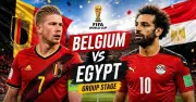 Video bóng đá Bỉ vs Ai Cập: Vòng loại World Cup 2026