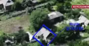 Video pháo tự hành Nga đánh sập cứ điểm và trung tâm UAV của Ukraine