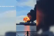 Video UAV của Ukraine tấn công cảng dầu St. Petersburg