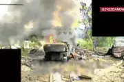 Video UAV Nga phá hủy pháo tự hành Paladin của Ukraine ở Donetsk