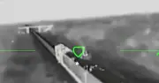 Video UAV Ukraine tập kích đoàn tàu hậu cần Nga ở Crimea
