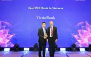 VietinBank 6 năm liên tiếp là Ngân hàng SME tốt nhất Việt Nam