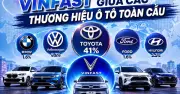 VinFast bất ngờ lọt bảng xếp hạng thế giới, Toyota dẫn đầu 25 quốc gia
