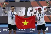 Vinh Hiển và Minh Quân vô địch pickleball Bắc Kinh Open 2026