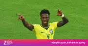 Vinicius gia nhập nhóm huyền thoại Brazil ghi bàn mọi trận vòng bảng World Cup